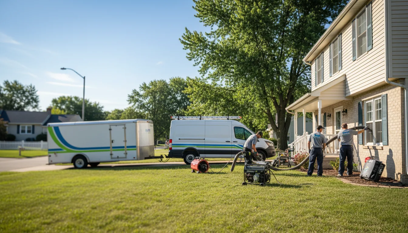 Flooded Basement Restoration And Cleanup With Repair in Hillrose, CO near me